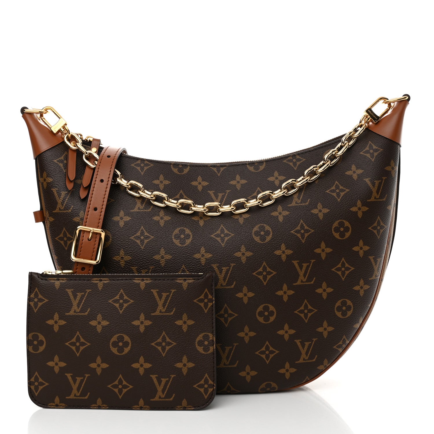 Louis Vuitton Reverse Monogram Loop Hobo 3 of 10