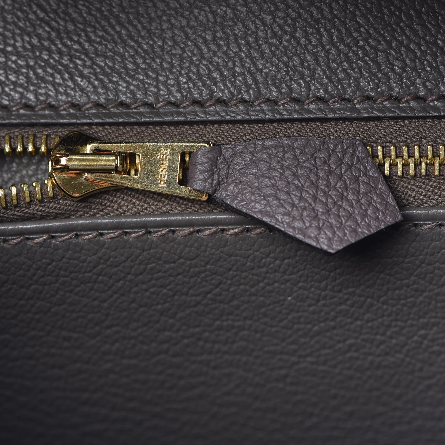Hermes Togo Birkin 30 Etain 13 of 39