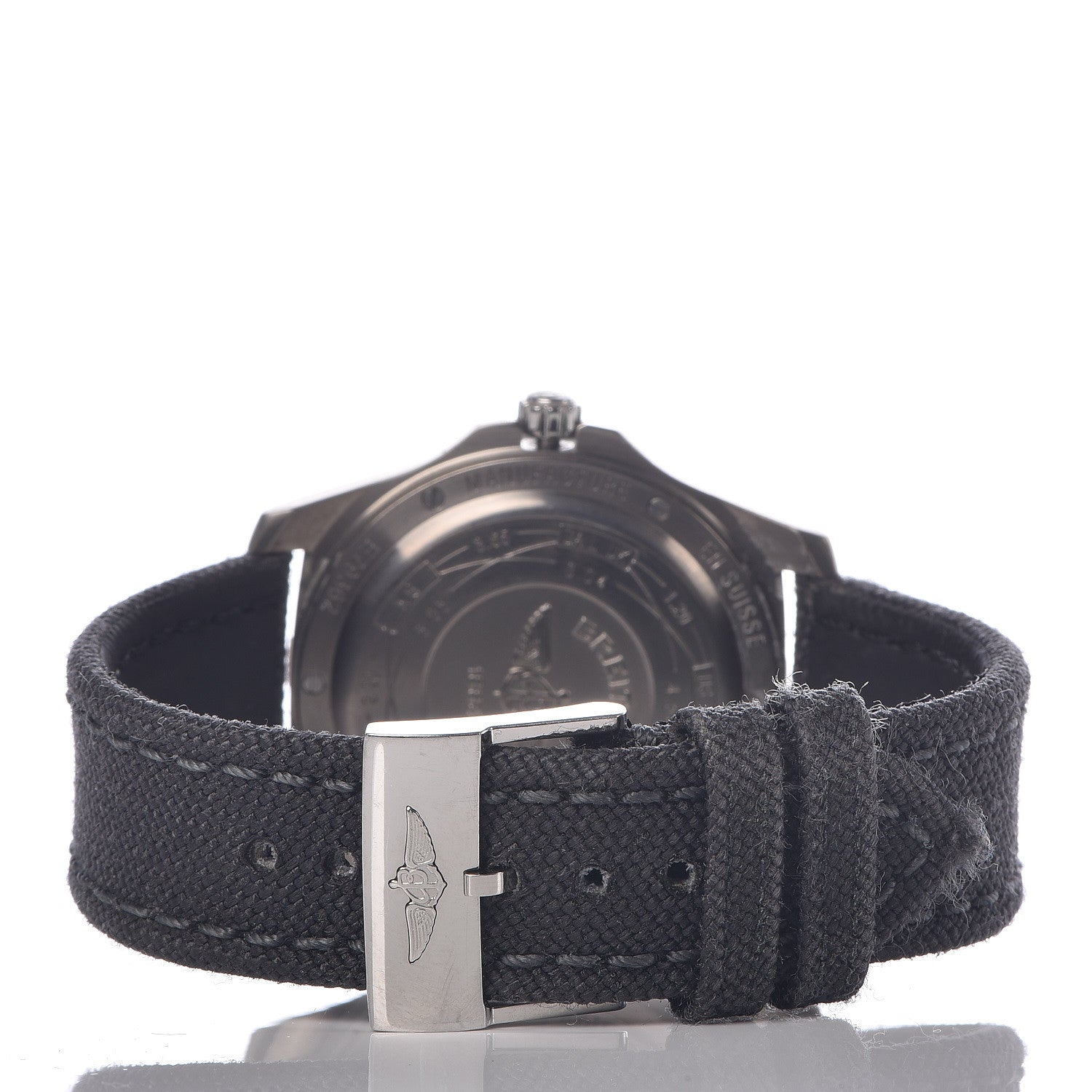 Breitling Titanium Nylon 42mm Aerospace Digital Quartz Watch Black E79362 4 of 14