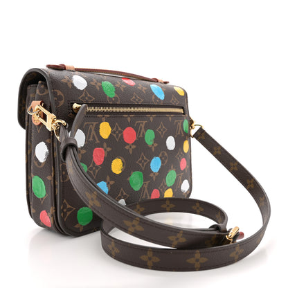 Louis Vuitton LV x YK Monogram Painted Dots Pochette Metis 3 of 11