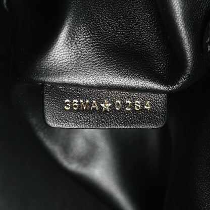 Christian Dior Calfskin Macrocannage Walk In Dior Hobo Black 7 of 10