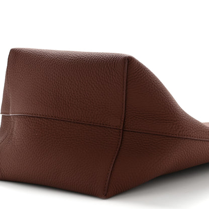 The Row Grained Calfskin Medium N/S Park Tote Cognac 9 of 9