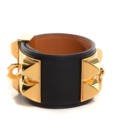 Hermes Chamonix Collier de Chien CDC Bracelet Black Small 3 of 7