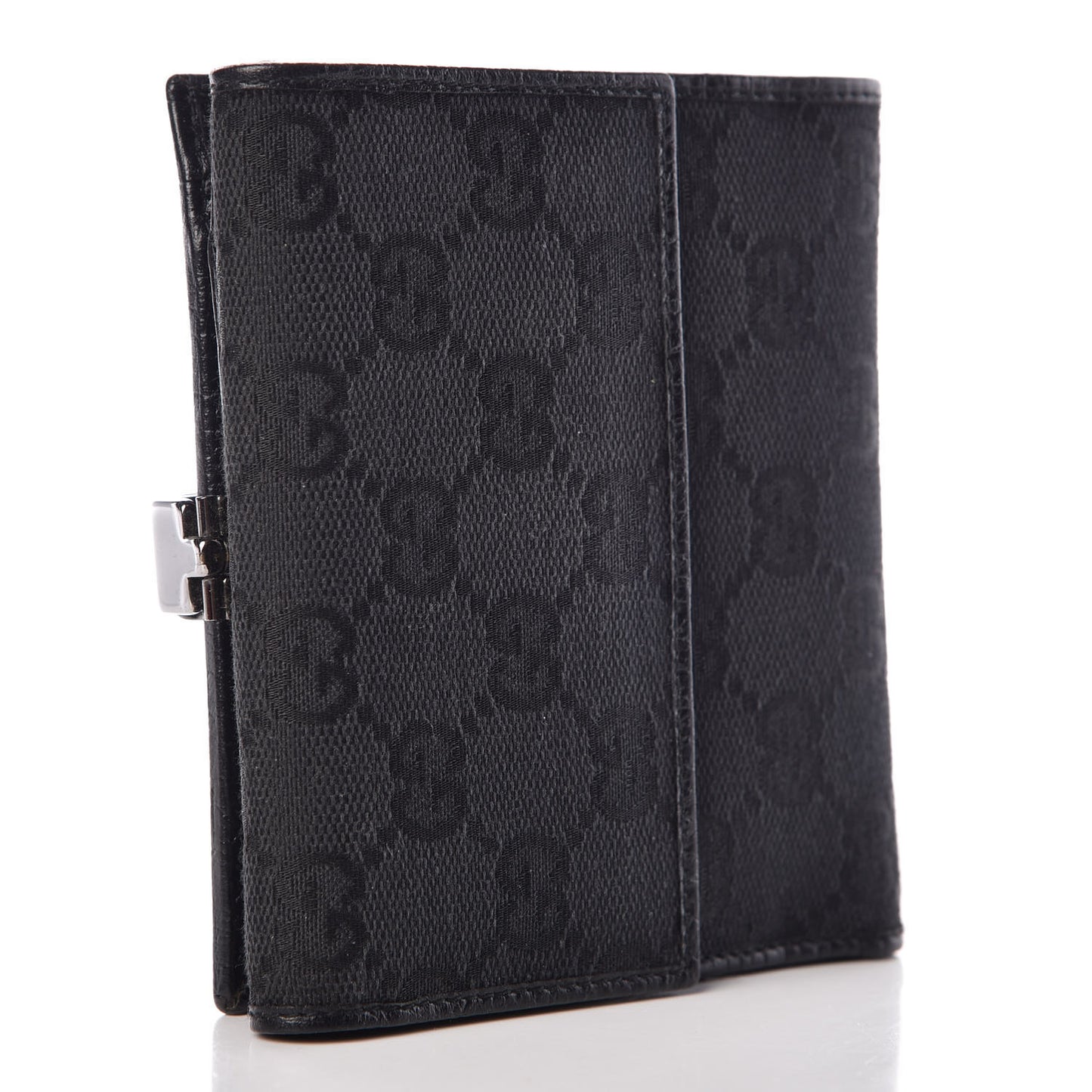 Monogram Bamboo Wallet Black