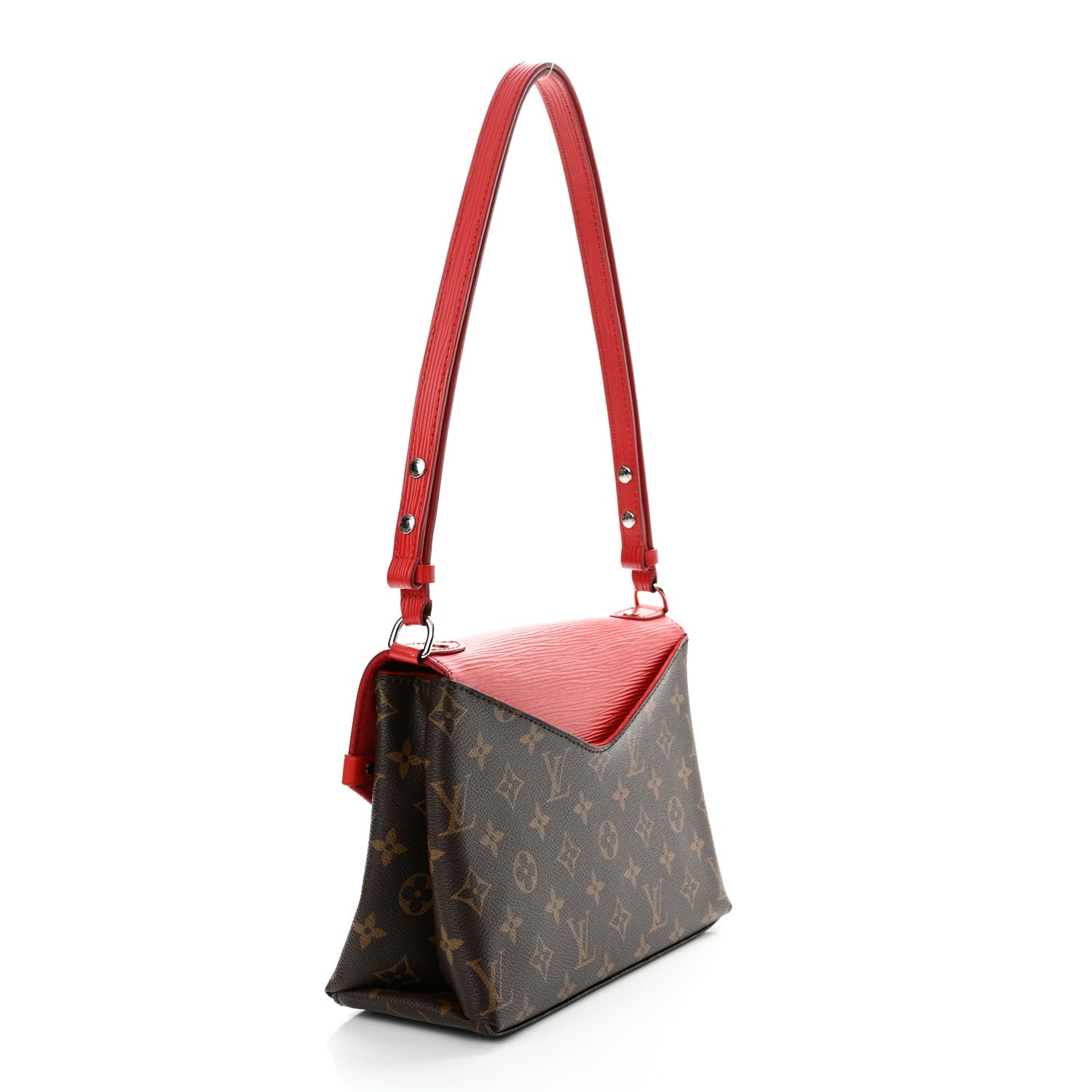 Louis Vuitton Monogram Epi Saint Michel Coquelicot 3 of 15