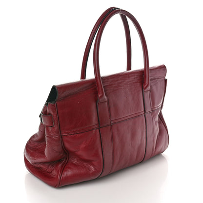 Mulberry Natural Leather Bayswater Oxblood 3 of 11