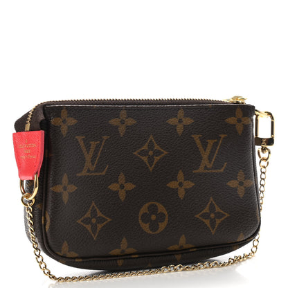Louis Vuitton Monogram 2021 Christmas Animation London Mini Pochette Accessories Red 3 of 9