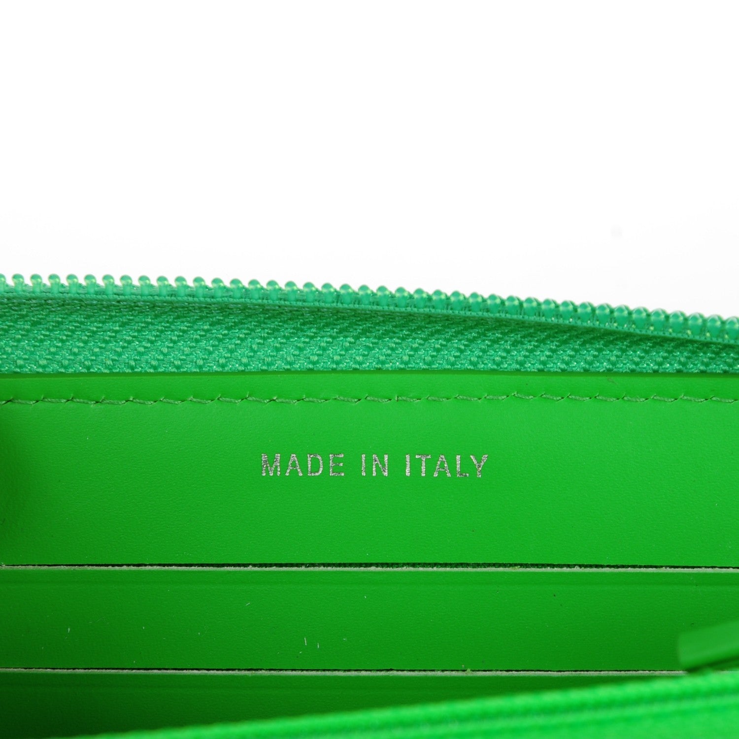 Chanel Patent Quilted Small Boy Zip Around Wallet Green 7 of 8