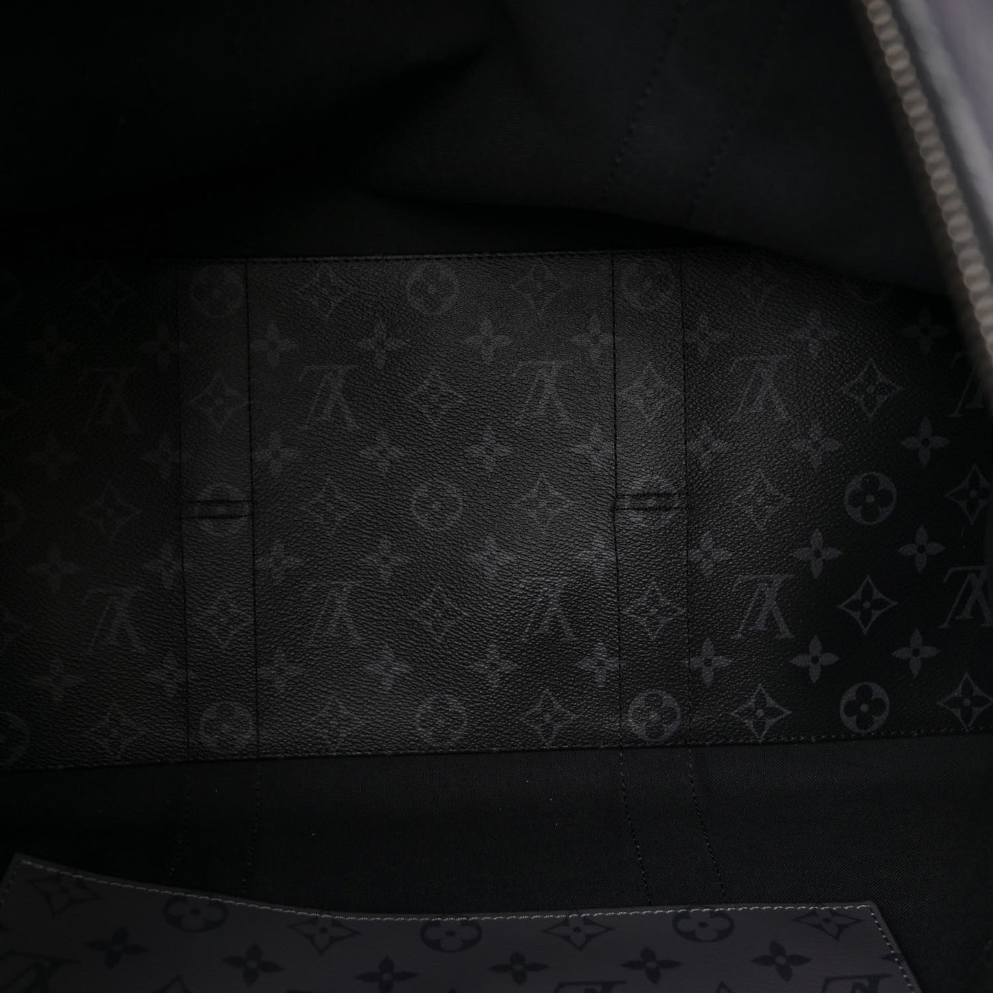 Monogram Eclipse Cabas Zippe GM Black