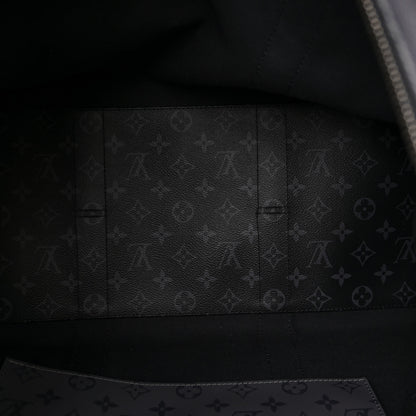 Louis Vuitton Monogram Eclipse Cabas Zippe GM Black 5 of 9