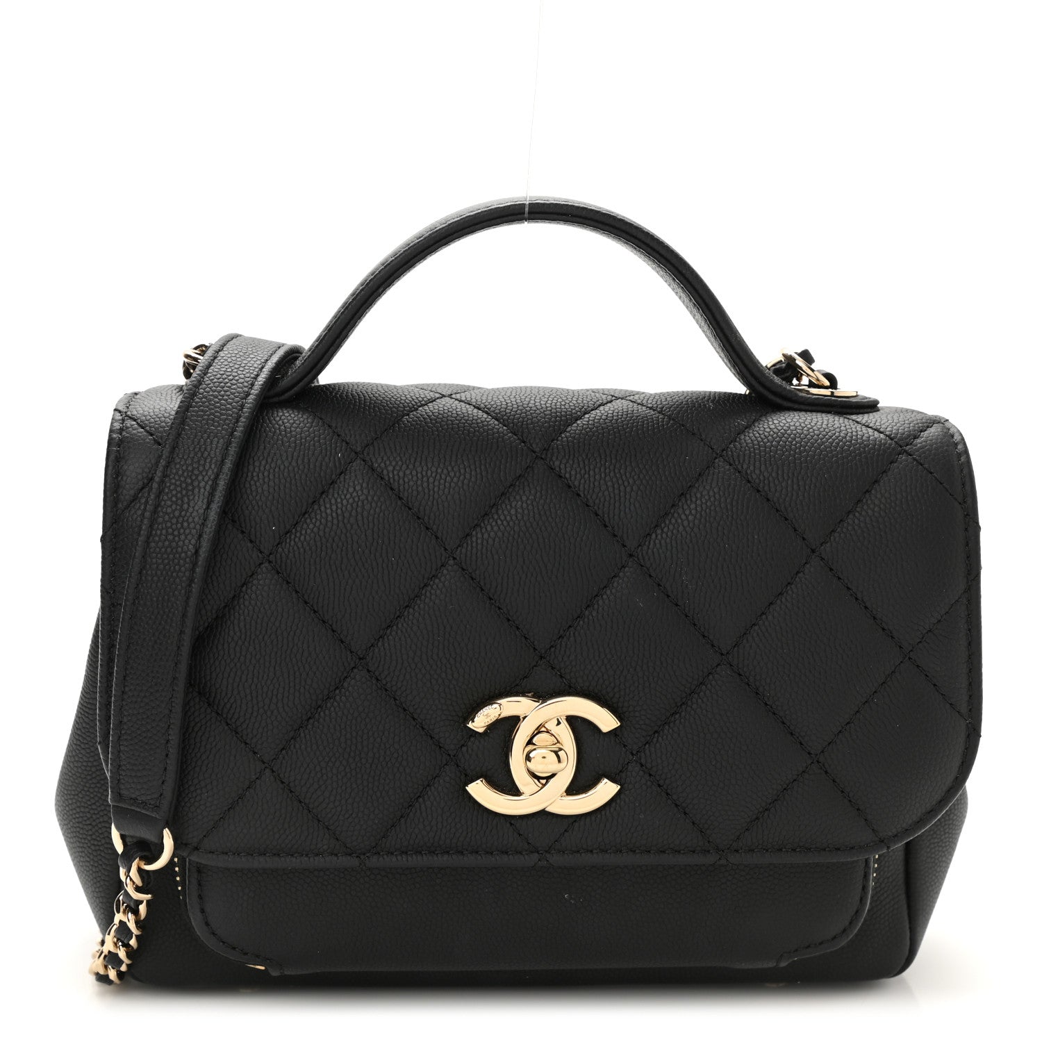 Chanel Caviar Quilted Small Business Affinity Flap Black 1 of 10