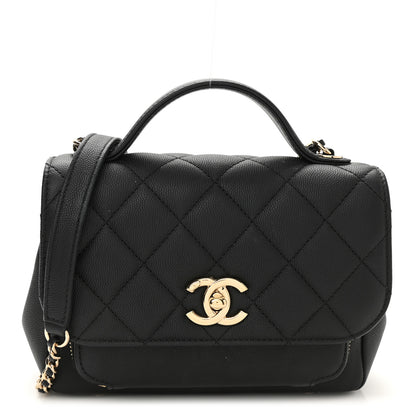Chanel Caviar Quilted Small Business Affinity Flap Black 1 of 10
