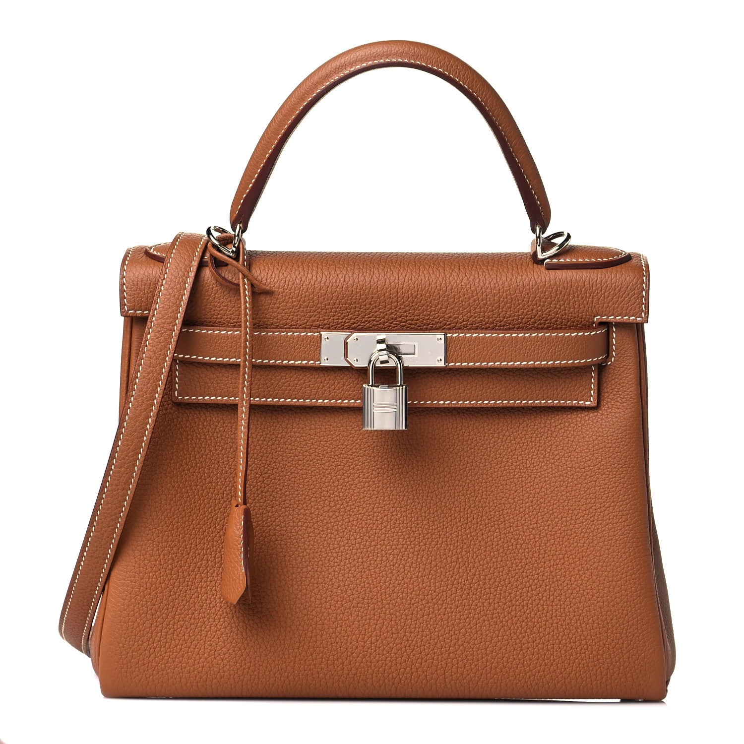 Hermes Togo Kelly Retourne 28 Gold 1 of 11