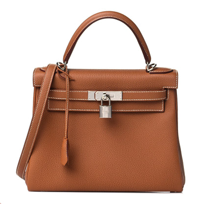 Hermes Togo Kelly Retourne 28 Gold 1 of 11