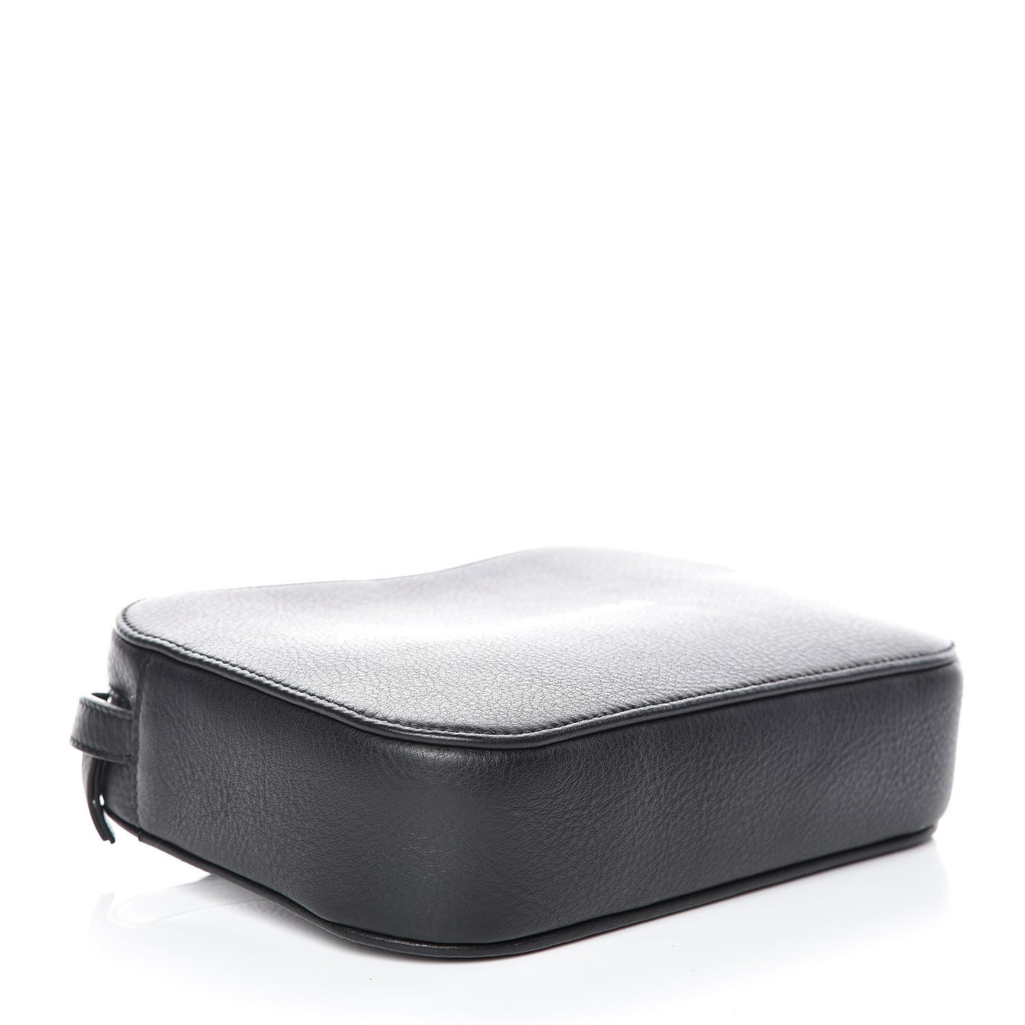 Calfskin Logo S Everyday Camera Bag Black