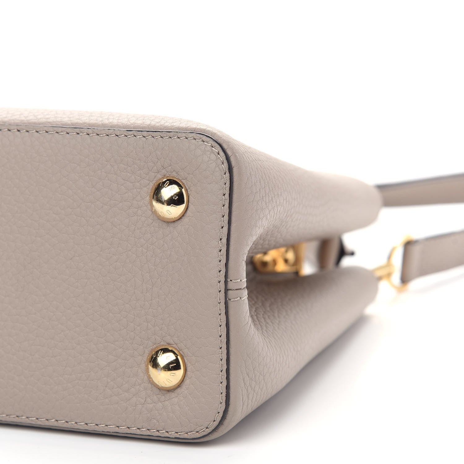Louis Vuitton Taurillon Capucines PM Galet 8 of 8