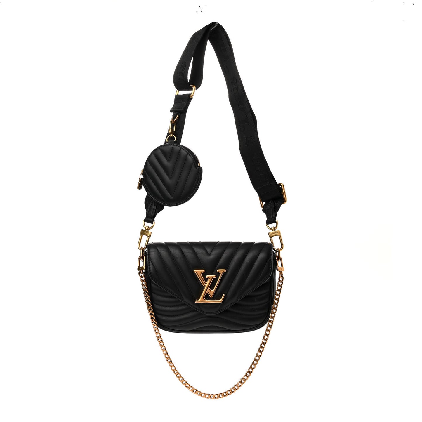 Calfskin New Wave Multi Pochette Black
