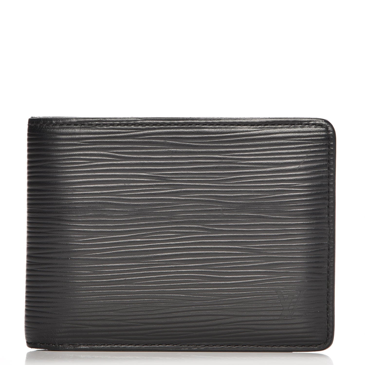 Louis Vuitton Epi Slender Wallet Black 1 of 9