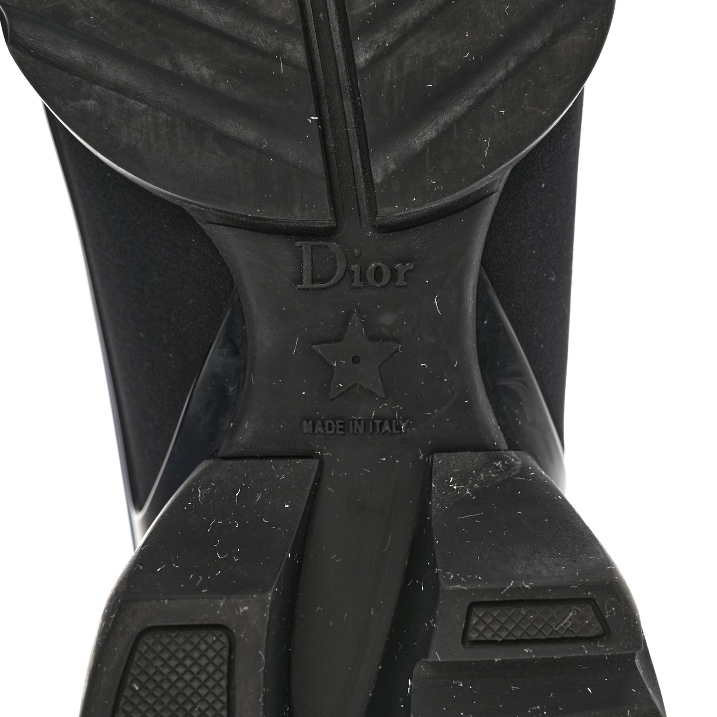Neoprene Rubber Womens D-Connect Sneakers 36 Black