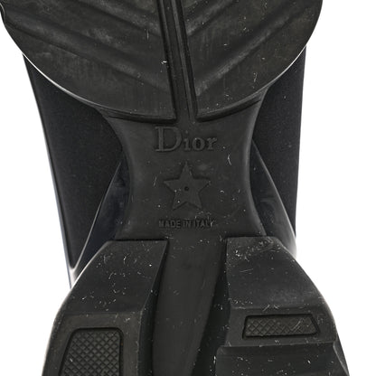 Christian Dior Neoprene Rubber Womens D-Connect Sneakers 36 Black 6 of 14