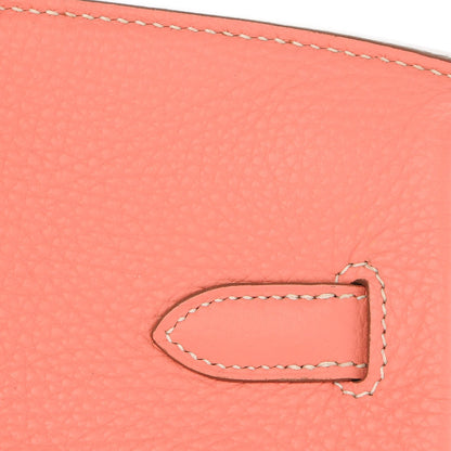 Hermes Taurillon Clemence Birkin 30 Crevette 29 of 33