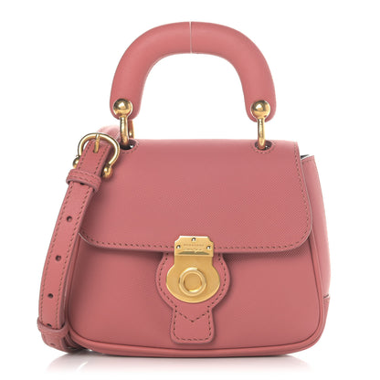 Burberry Trench Calfskin Mini DK88 Top Handle Bag Blossom Pink 1 of 9