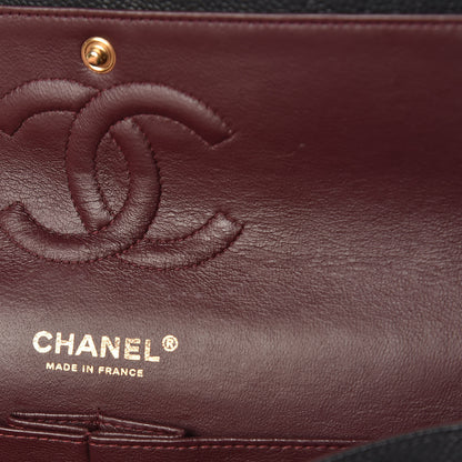 Chanel Caviar Quilted Medium Double Flap Black 9 of 11