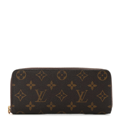Louis Vuitton Monogram Clemence Wallet Rose Ballerine 1 of 11