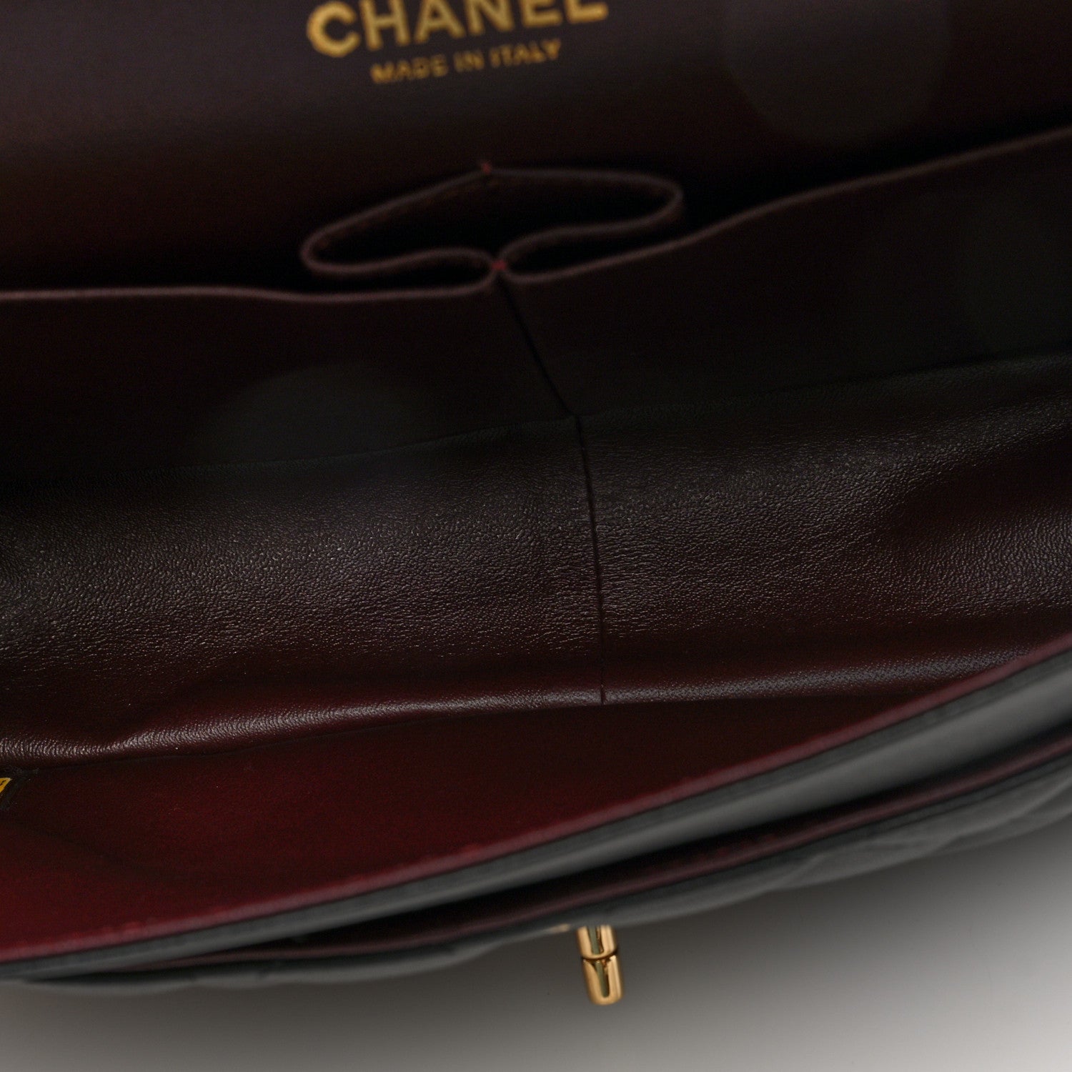 Chanel Lambskin Quilted Jumbo Double Flap Black 5 of 10