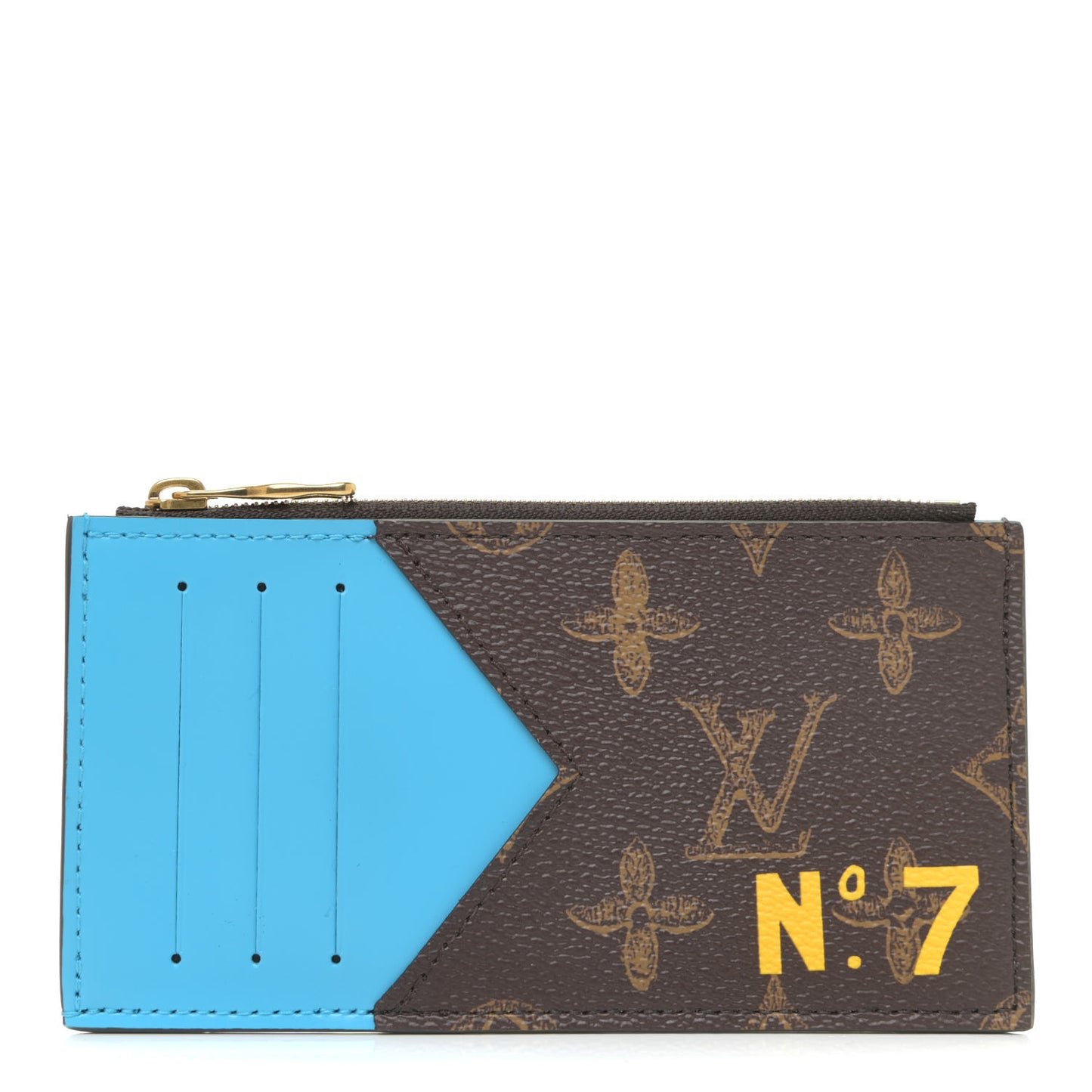 Monogram Vintage Calfskin Trunk L'œil Coin Card Holder
