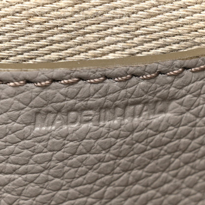Chloe Calfskin Medium Marcie Round Crossbody Bag Cashmere Grey 7 of 11