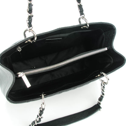 Chanel Caviar Quilted Grand Shopping Tote GST Black 5 of 7
