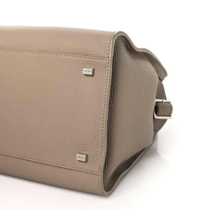 The Row Matte Grained Calfskin Soft Margaux 12 Dark Taupe 9 of 9
