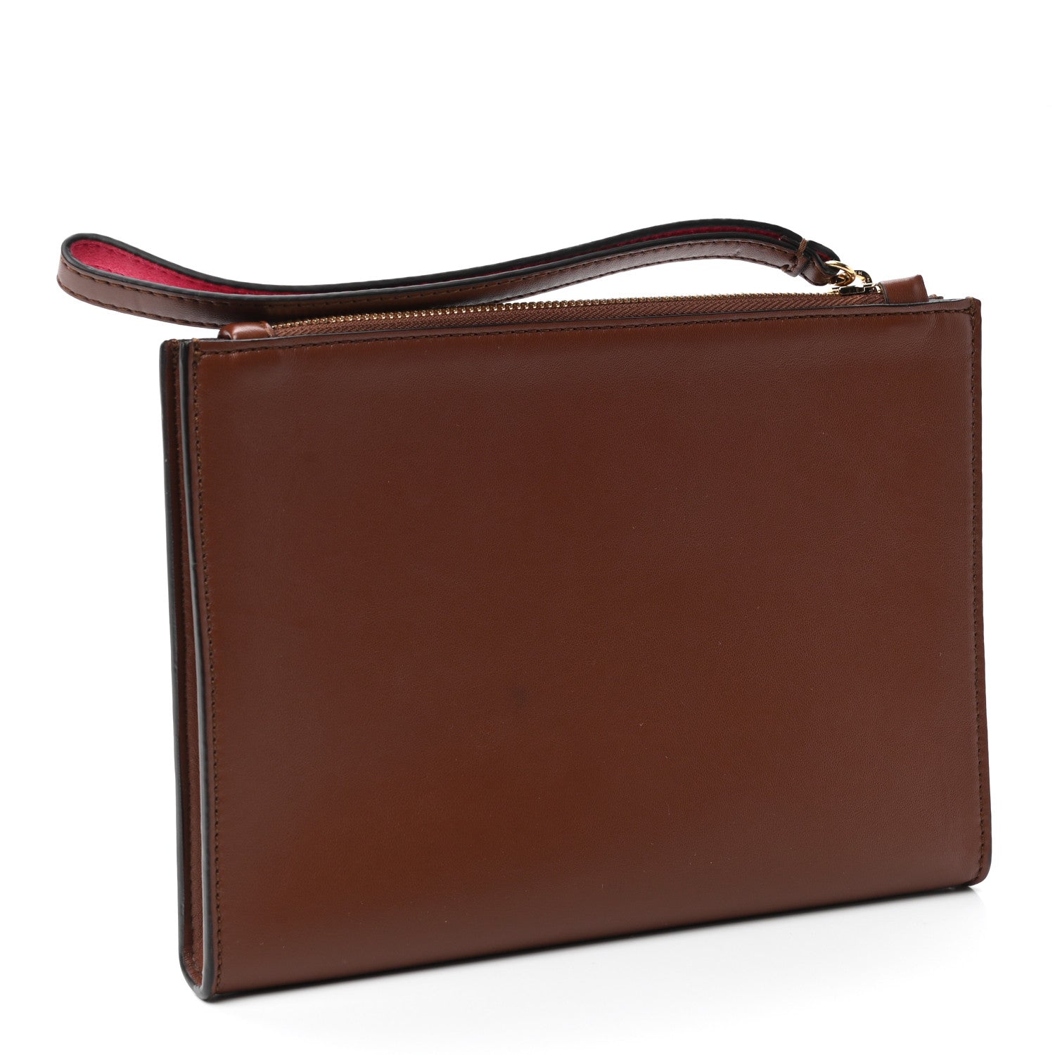 Stella McCartney Alter Nappa Perforated Logo Pouch Cinnamon 3 of 6