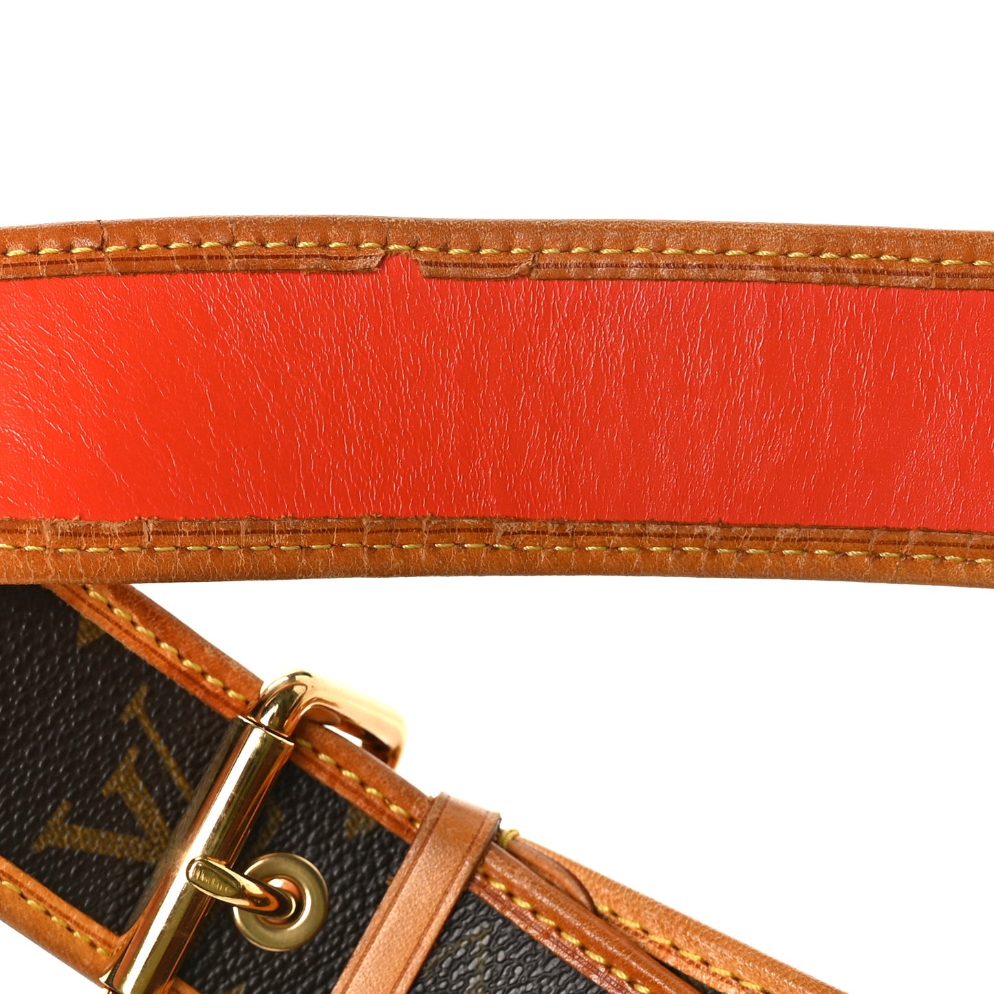 Monogram Perforated Musette Orange