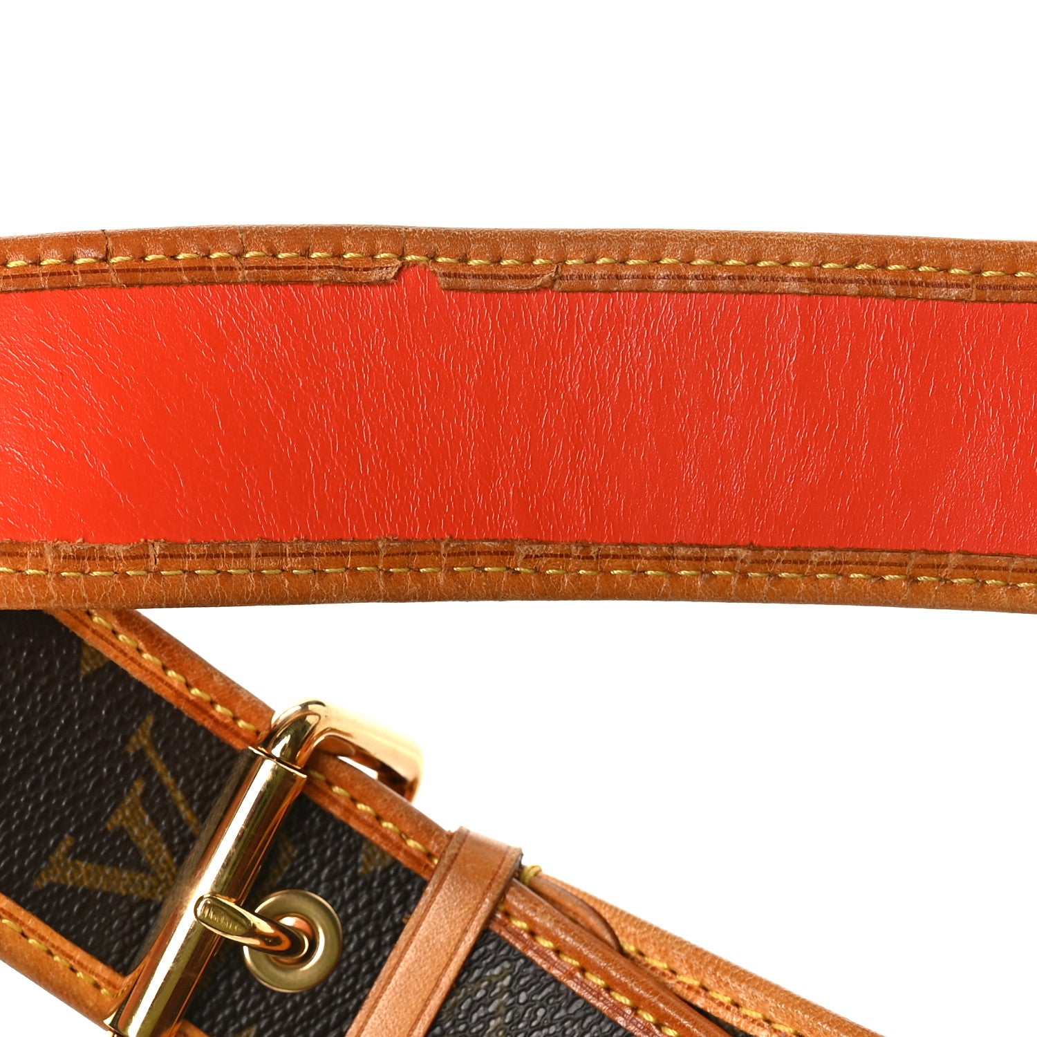 Louis Vuitton Monogram Perforated Musette Orange 9 of 11