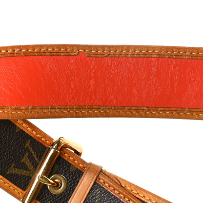 Louis Vuitton Monogram Perforated Musette Orange 9 of 11