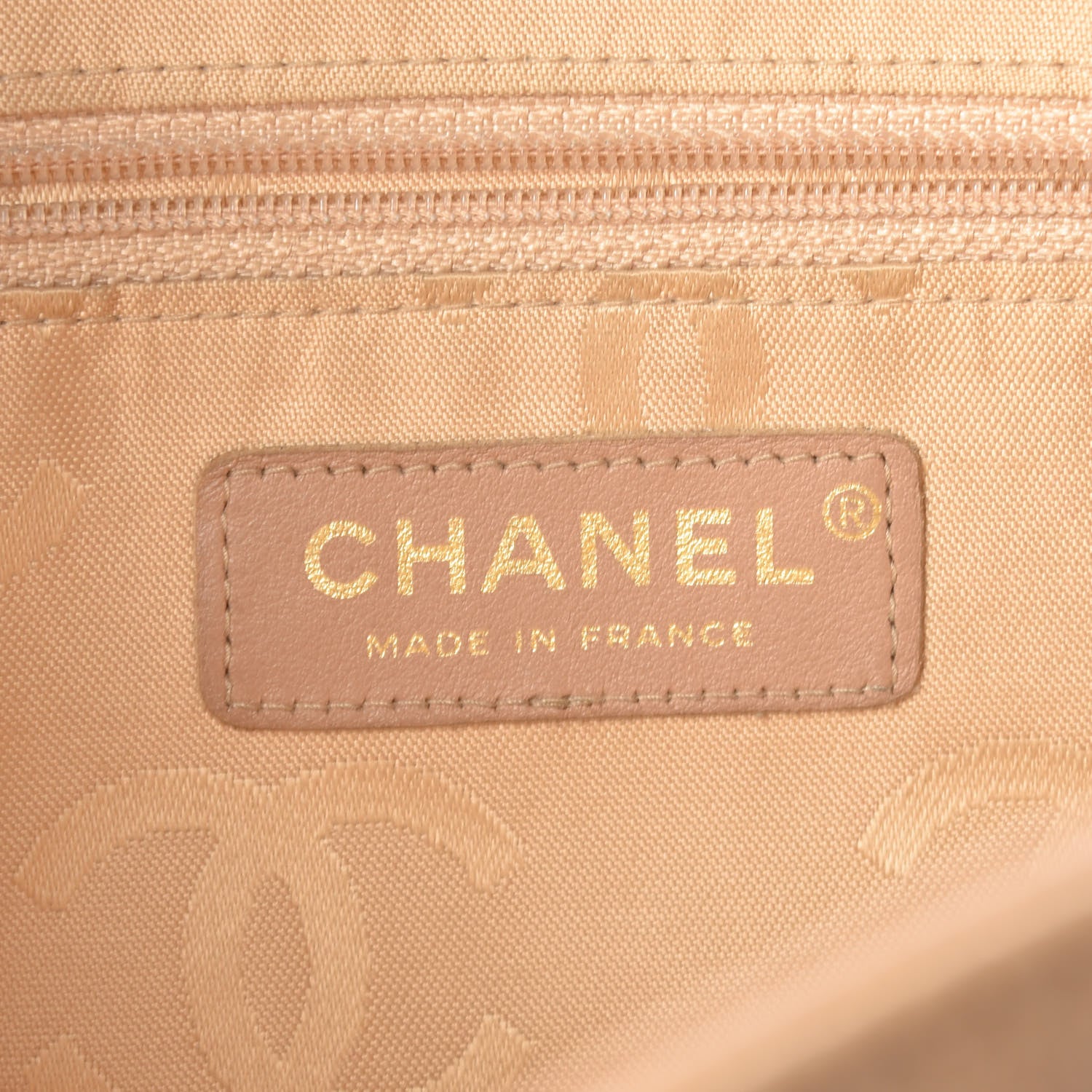 Chanel Caviar CC Shoulder Bag Beige 6 of 16
