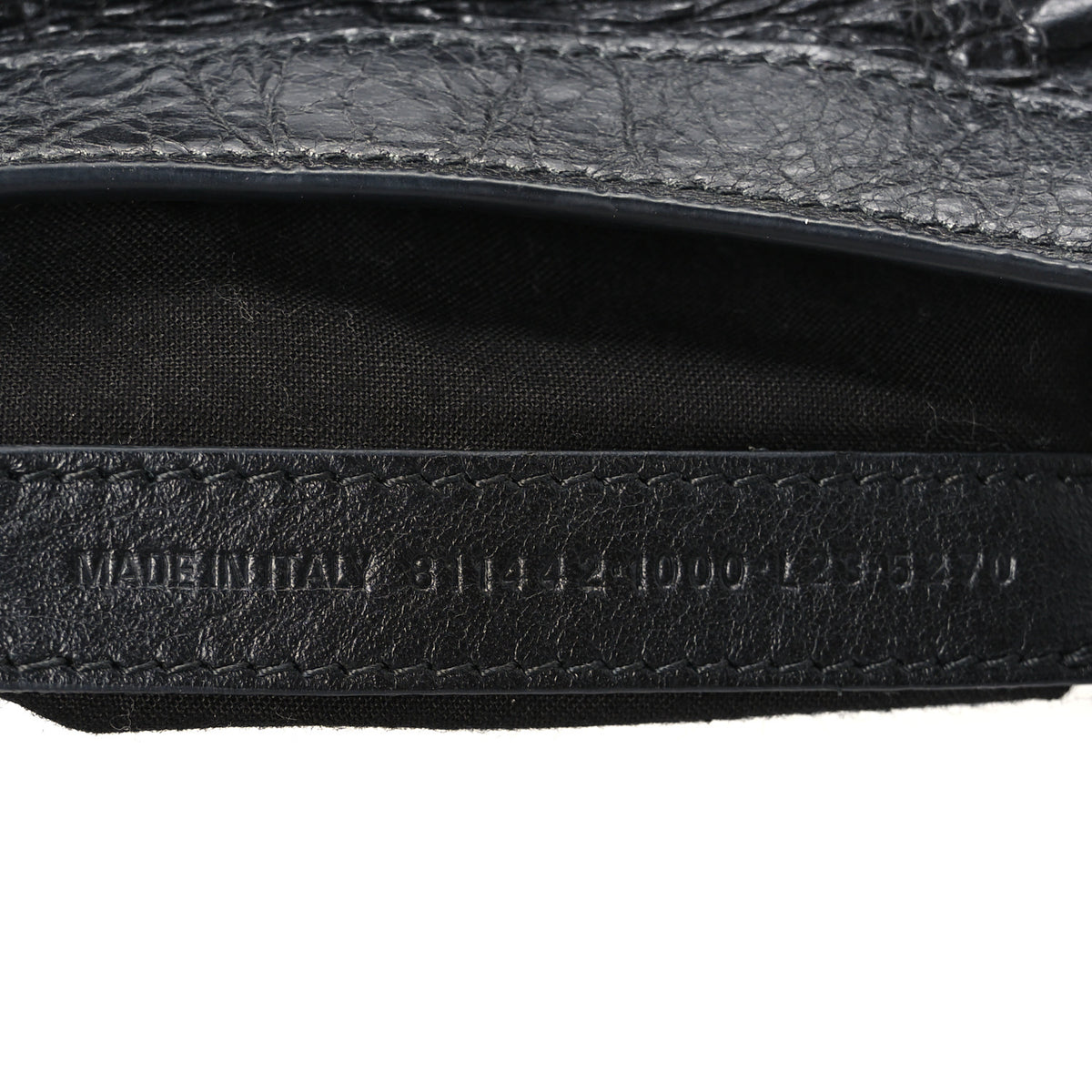 Balenciaga Agneau Arena Classic Hardware Small Le City Black 7 of 10