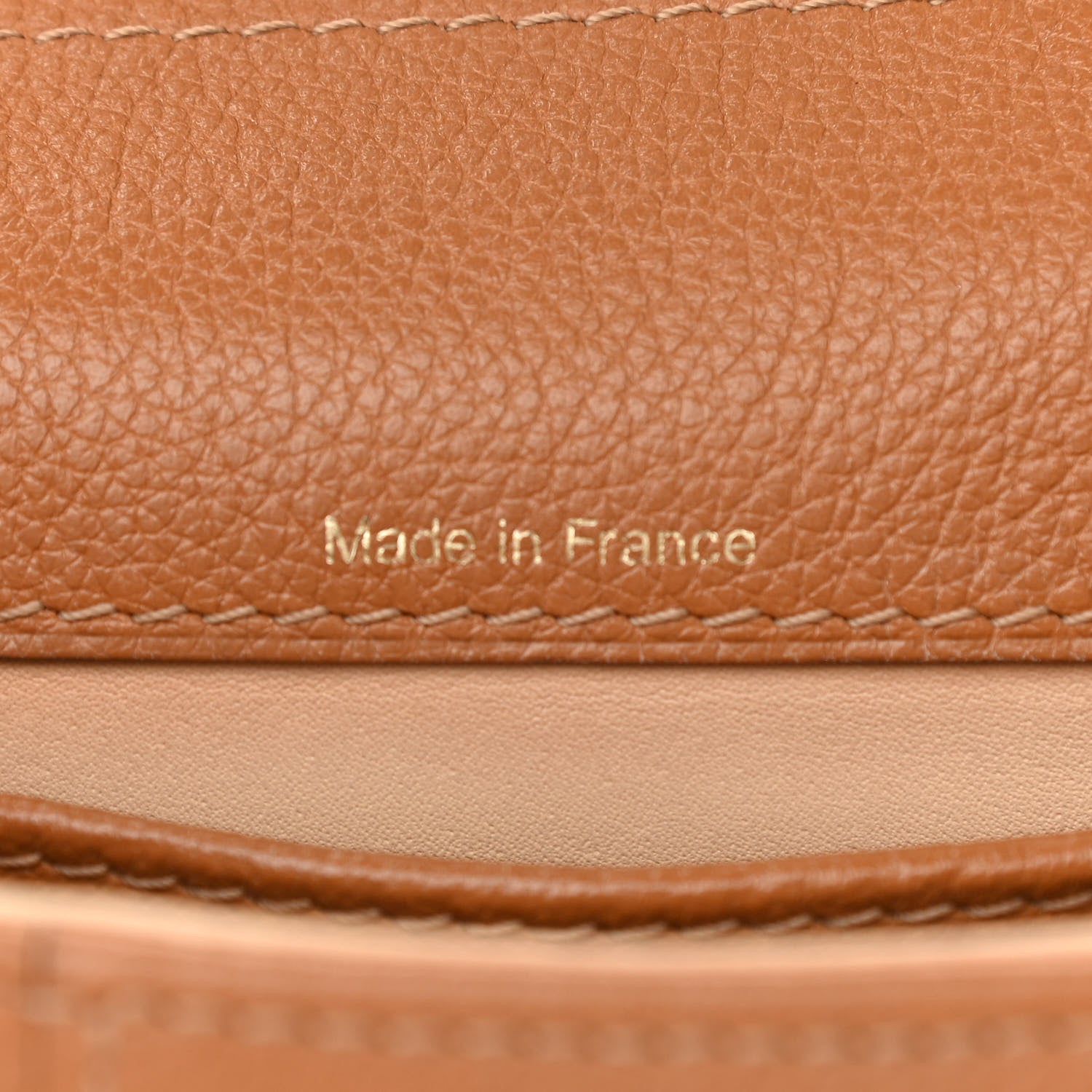 Delvaux Grained Calfskin Mini Brillant Satchel Natural 7 of 11