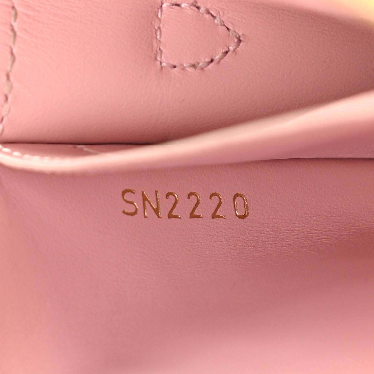 Monogram Flore Chain Wallet Rose Ballerine