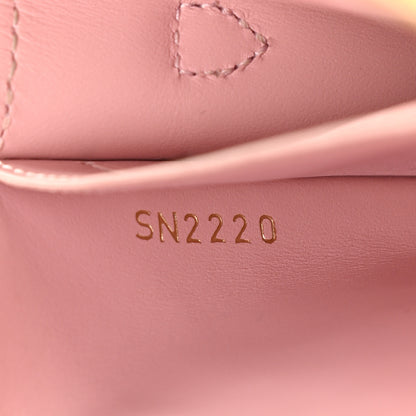 Louis Vuitton Monogram Flore Chain Wallet Rose Ballerine 8 of 12