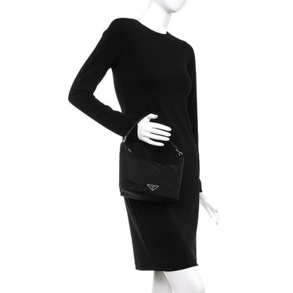 Prada Tessuto Nylon Shoulder Bag Nero Black 2 of 7