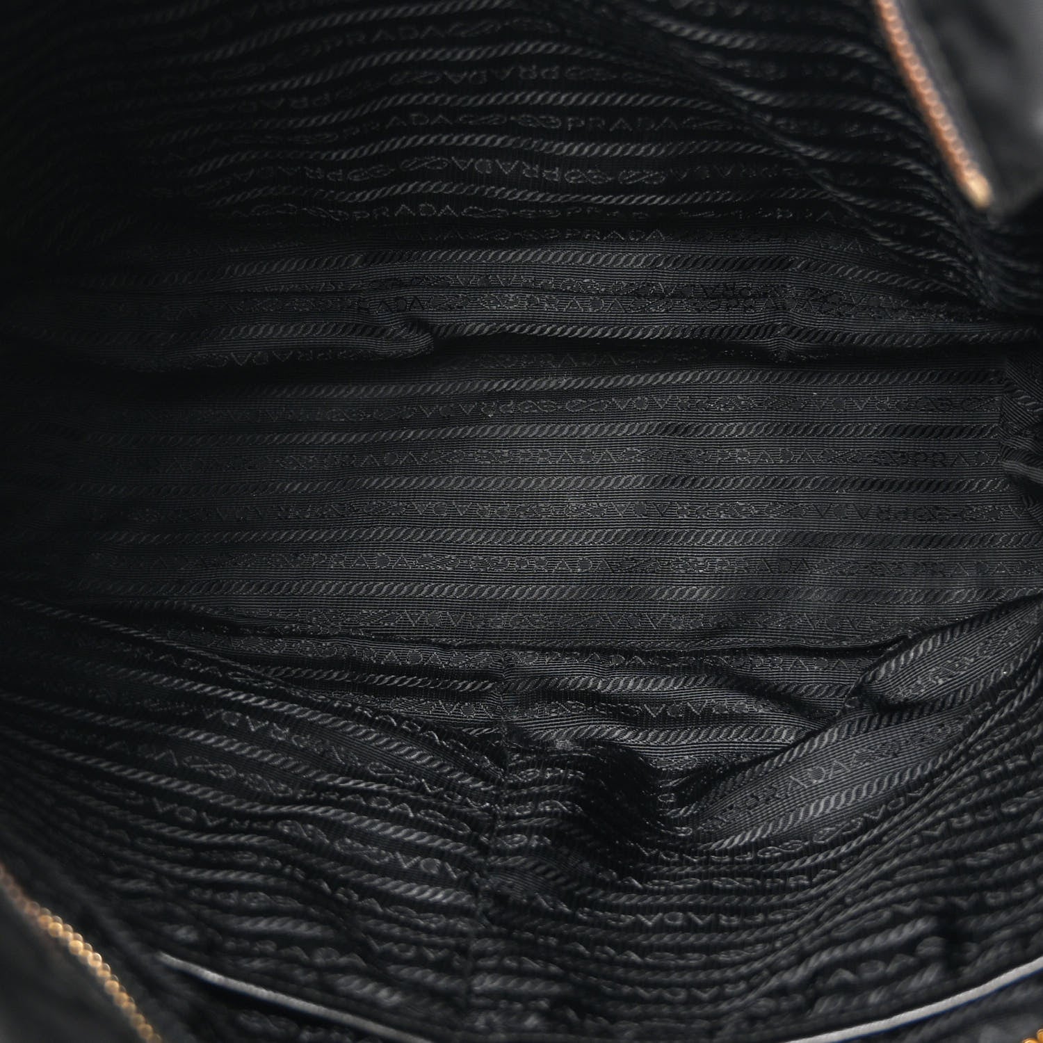 Prada Nylon Vela Baby Bag Black 5 of 10