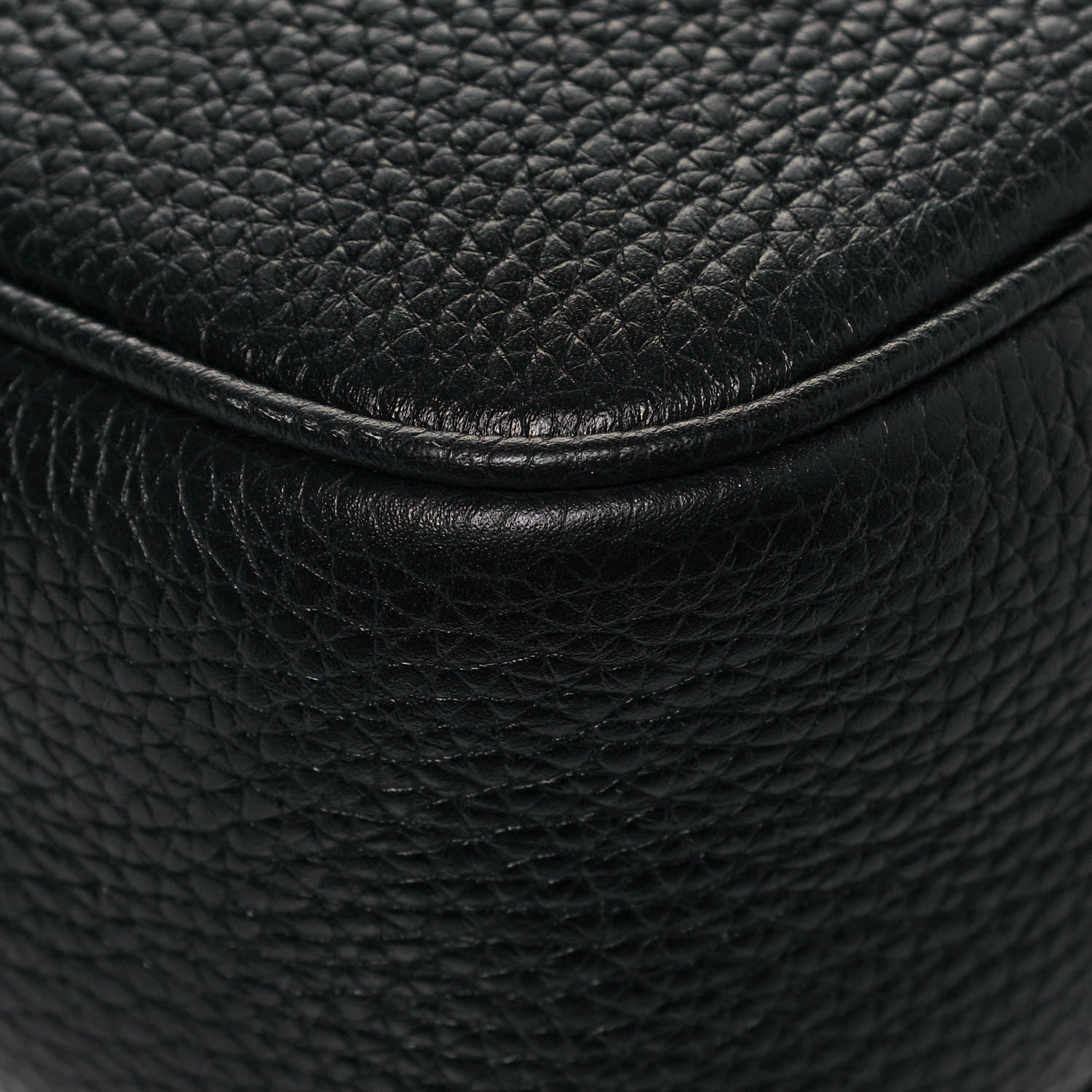 Gucci Pebbled Calfskin Small Soho Disco Bag Black 11 of 13