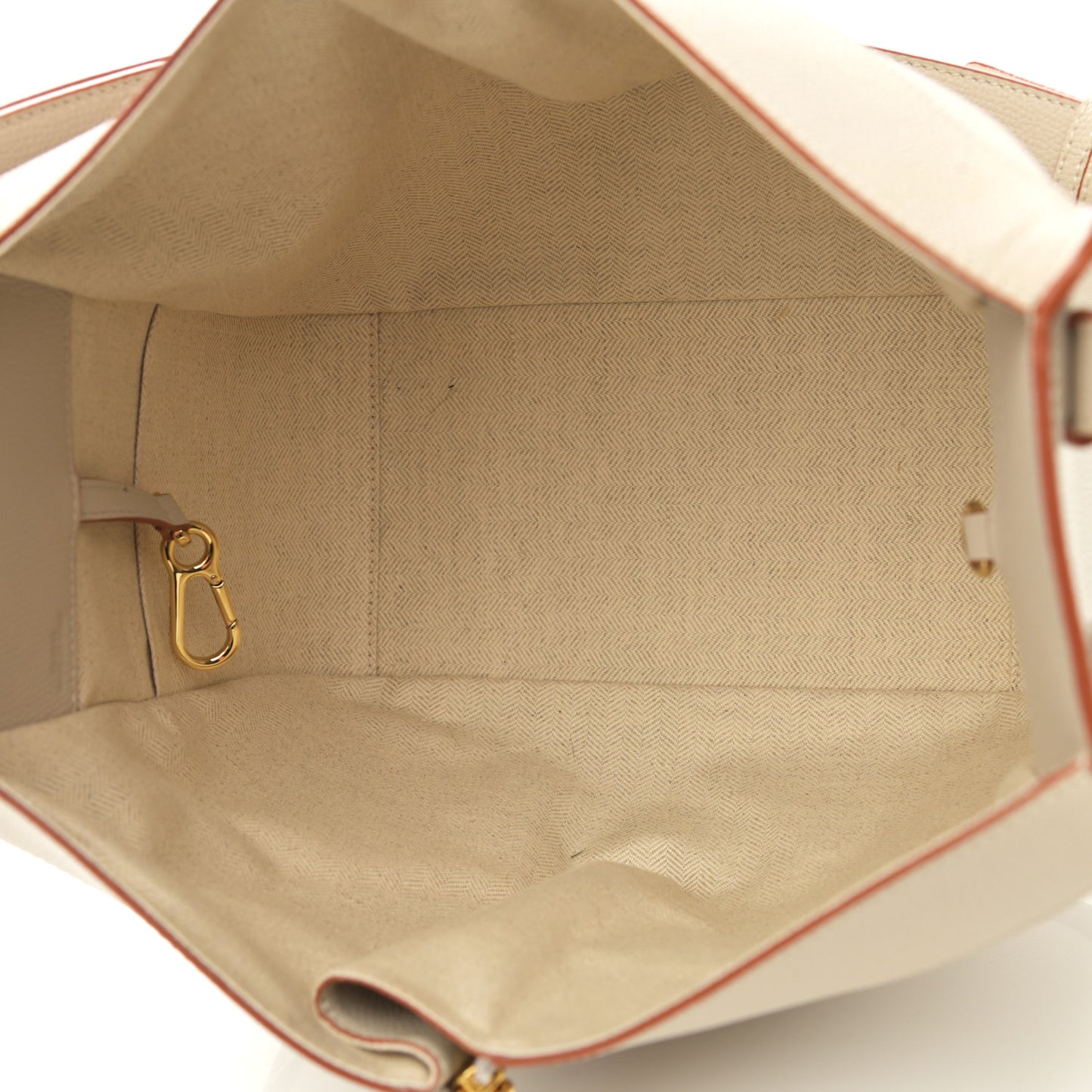 Grained Calfskin Small Hammock Shoulder Bag Light Ghost