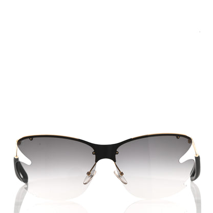 Louis Vuitton Bohemian Vuittony Square Sunglasses Z1233E Silver Mirror 2 of 10