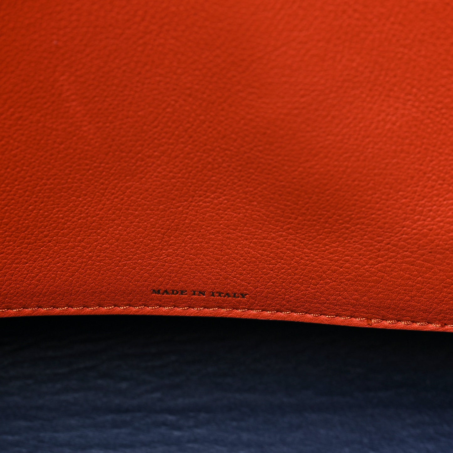 Soft Grain Calfskin Medium Belt Bag Clementine