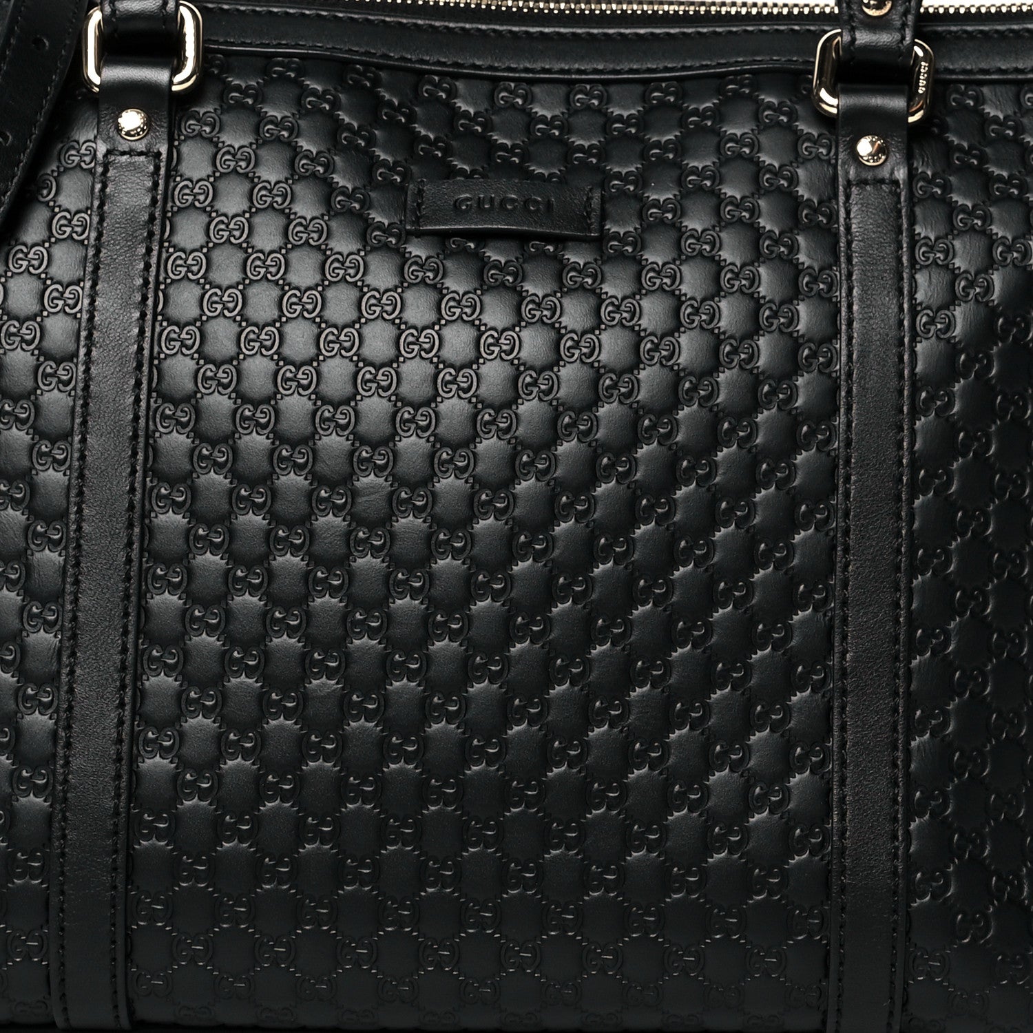 Gucci Soft Microguccissima Small Zippered Satchel Black 8 of 10