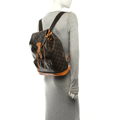 Louis Vuitton Monogram Montsouris GM Backpack 2 of 10
